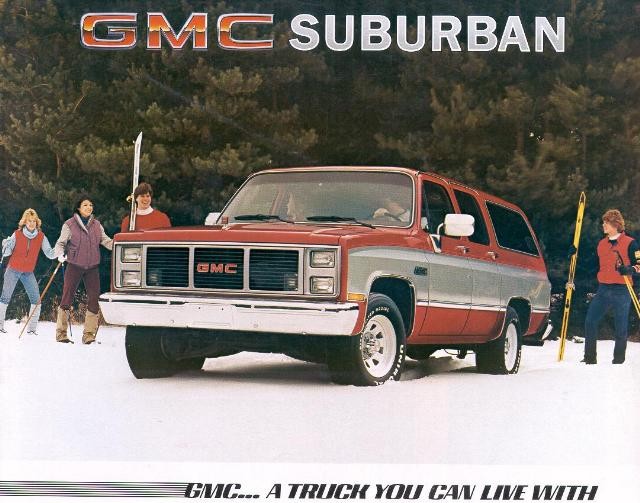 1985 GMC Suburban Brochure Page 7